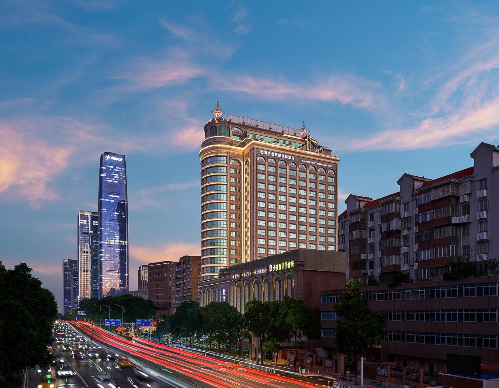 Yueda Financial City International Hotel Kanton Exterior foto